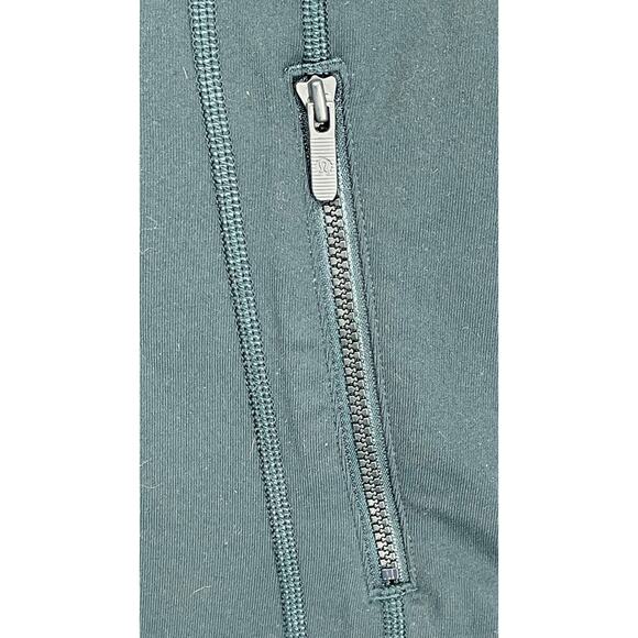Women Lululemon Define Jacket Mesh Vent Luon Blue Borealis Sz 8 Athleisure - Picture 9 of 10